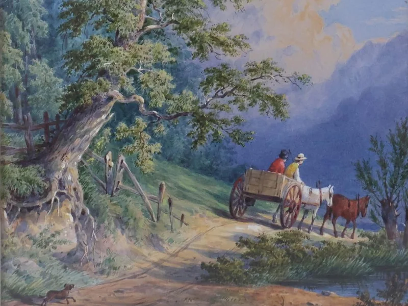 1818-William Rickarby Miller - Ritorno dal lavoro